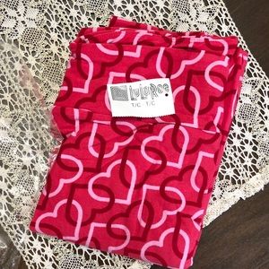 LuLaRoe TC Valentine Leggings NWT
